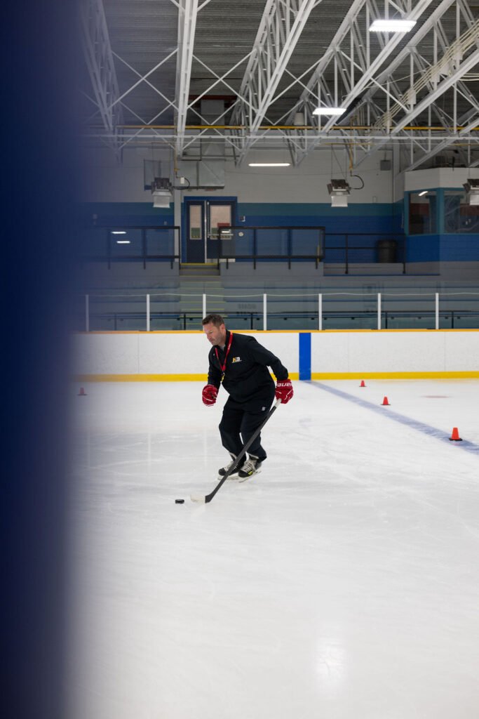 Training session with players