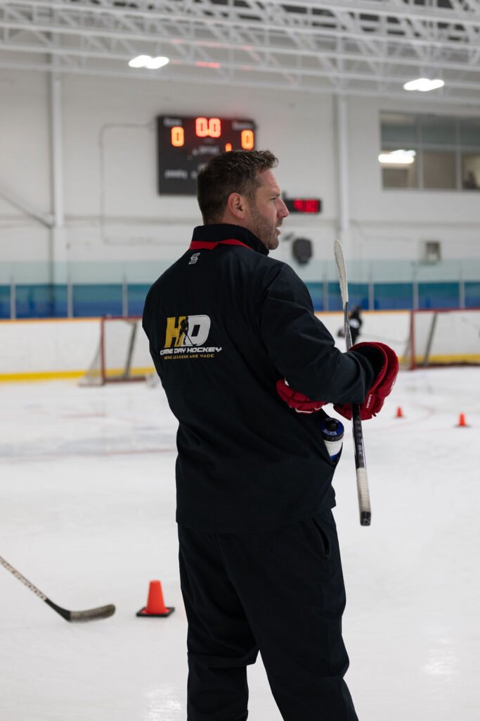 On ice coaching at Game Day Hockey